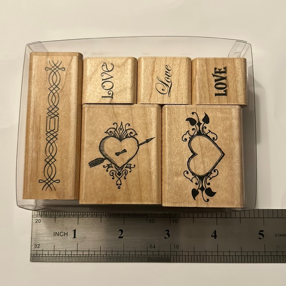 Connected Hearts S809 stamp set